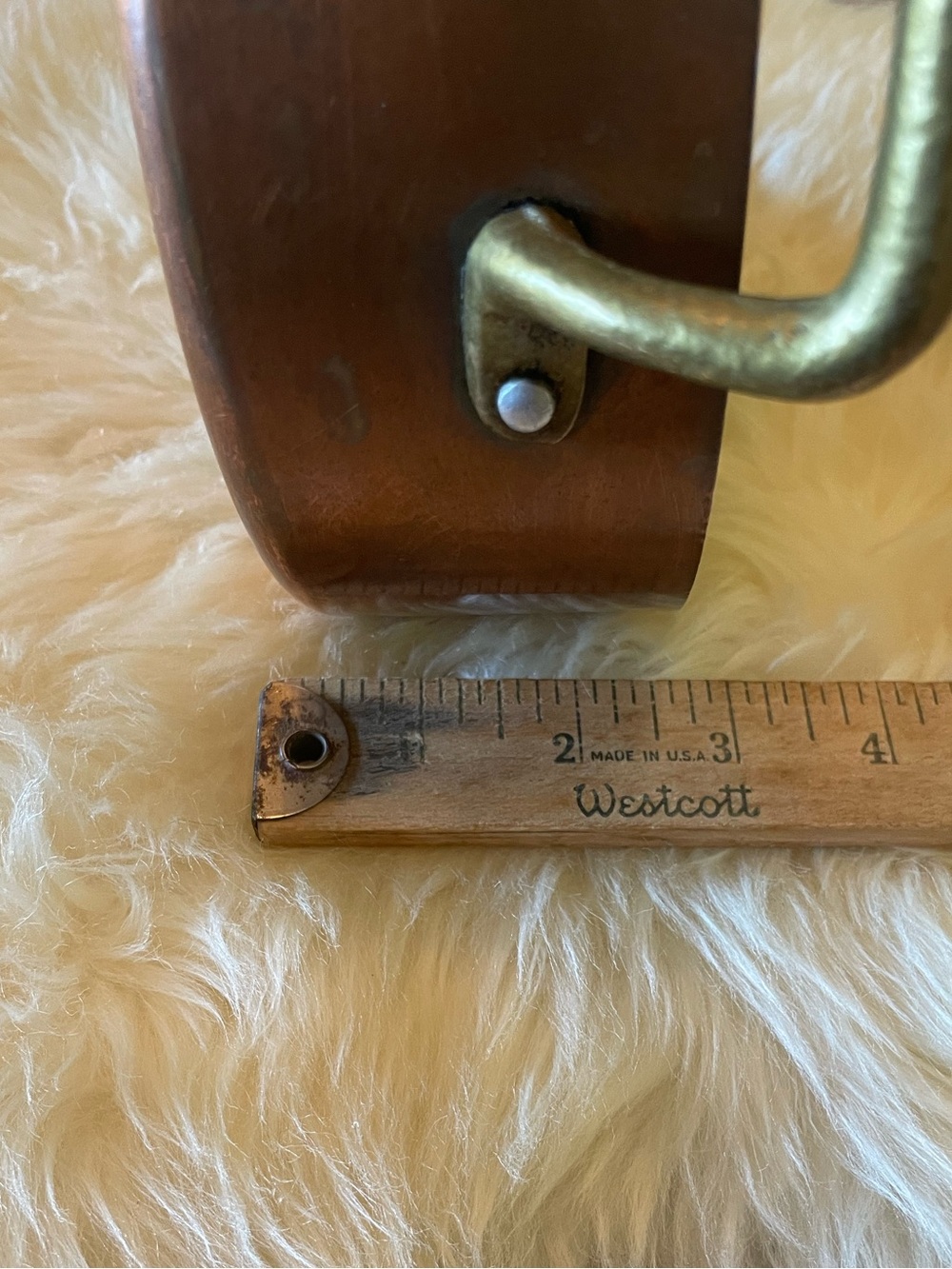 VTG French Copper Rondeau ~ France - Picture 8 of 9